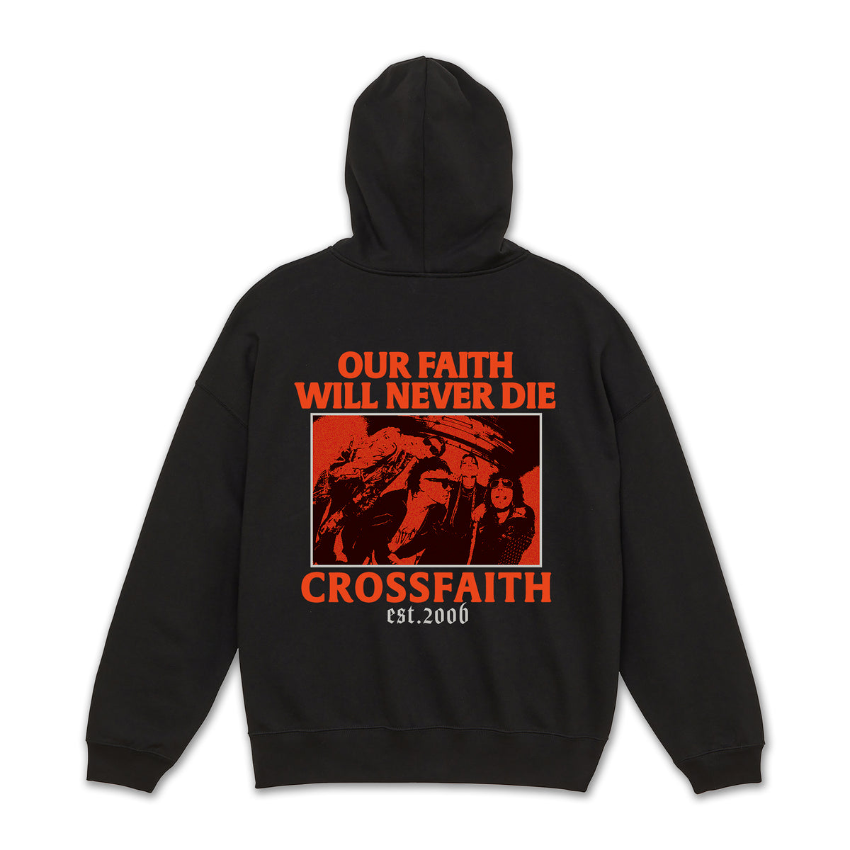 Our Faith Will Never Die Photo Hoodie – Species Inc.