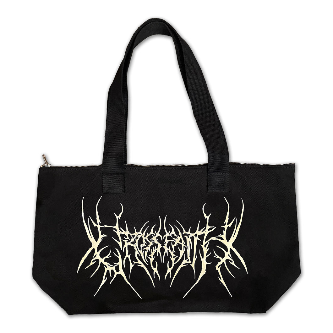 Death Logo Zip Bag