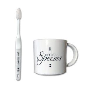 Hotel Species Tooth Brush & Cup